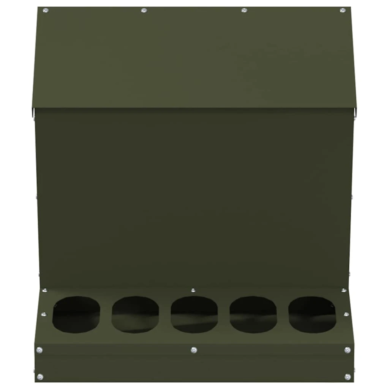 vidaXL Vistas barotava Olīvu zaļš 40 x 40 x 45 cm