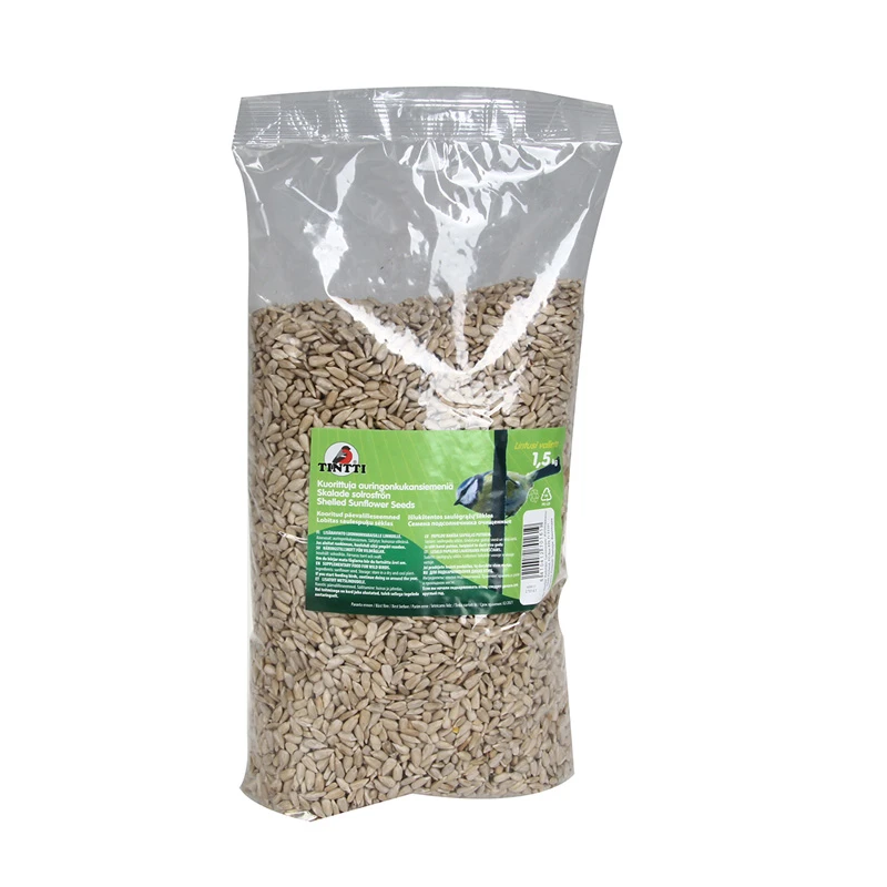 Saulespuķu sēklas putniem lobītas 1,5kg