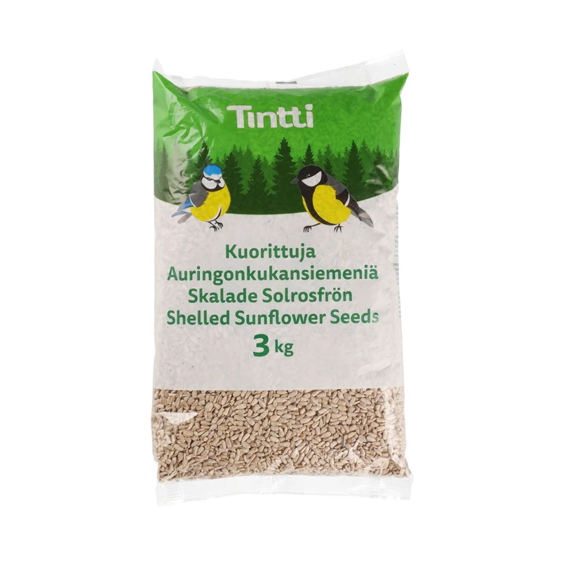 Saulespuķu sēklas putniem lobītas 3kg
