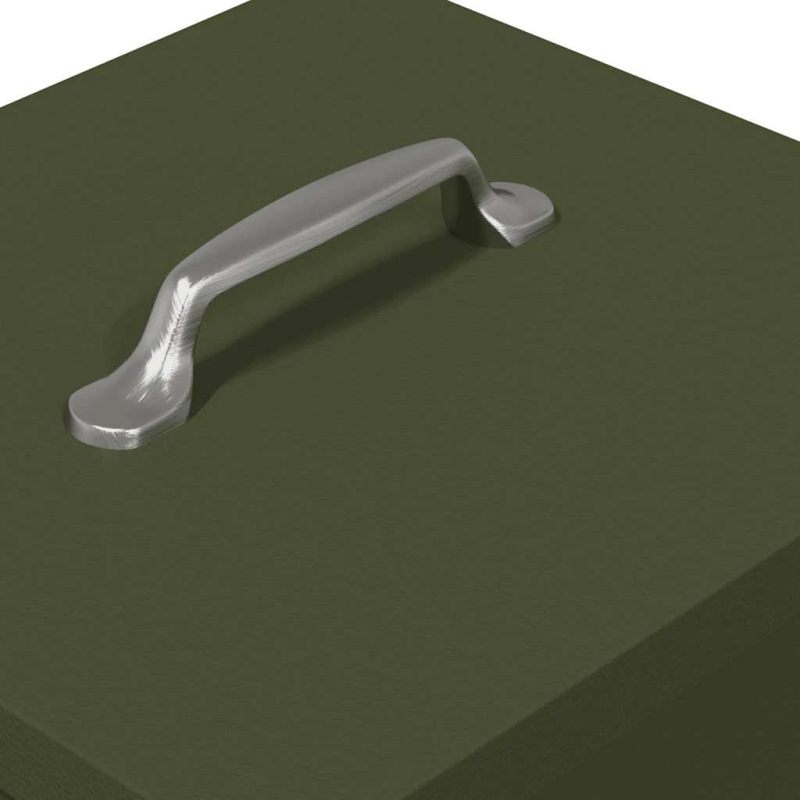 vidaXL Vistas svara barotājs Olīvu zaļš 25 x 42 x 40 cm