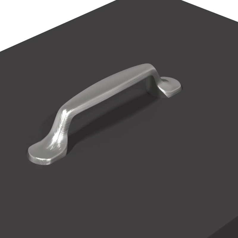 vidaXL Vistas svara barotājs Melna 33 x 42 x 40 cm