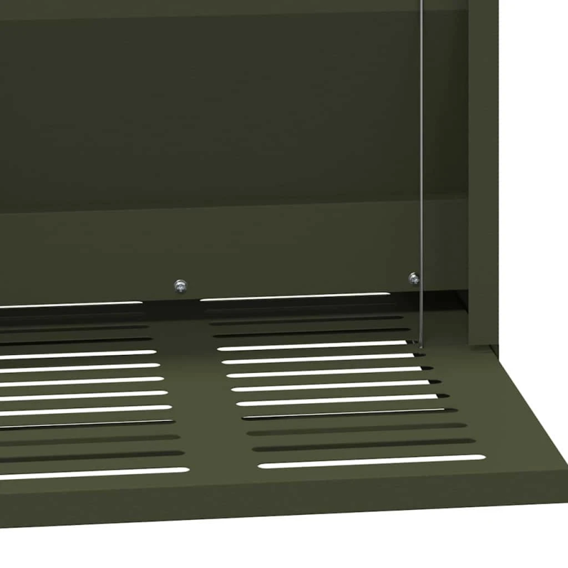 vidaXL Vistas svara barotājs Olīvu zaļš 33 x 42 x 40 cm