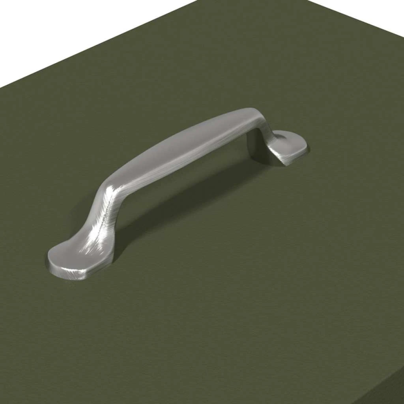 vidaXL Vistas svara barotājs Olīvu zaļš 33 x 42 x 40 cm