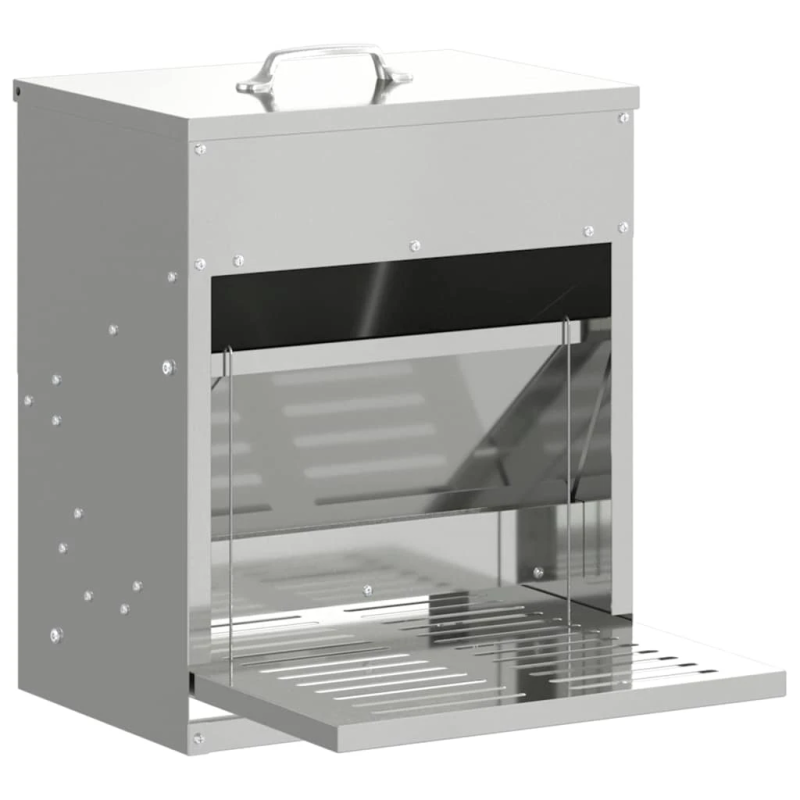 vidaXL Vistas svara barotājs Sudraba 33 x 42 x 40 cm Cinkots tērauds