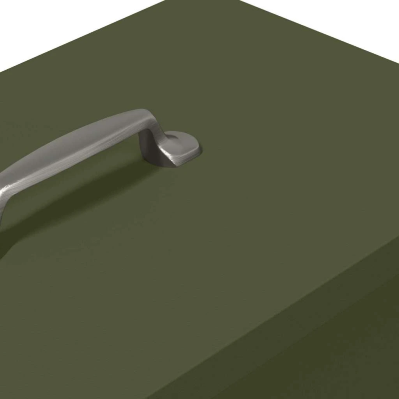 vidaXL Vistas barotava Olīvu zaļš 20 x 25 x 35 cm