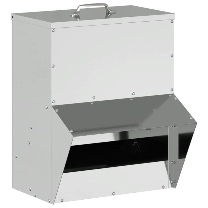 vidaXL Vistas barotava Sudraba 20 x 25 x 35 cm Cinkots tērauds