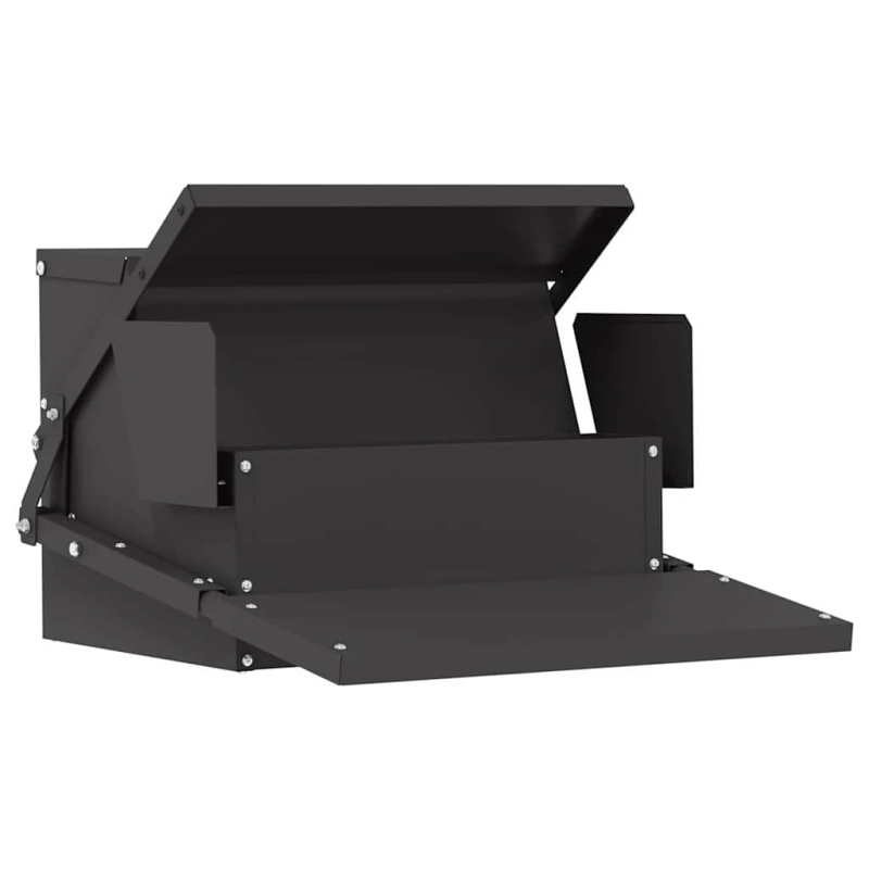 vidaXL Vistas svara barotājs Melna 50 x 40 x 29 cm