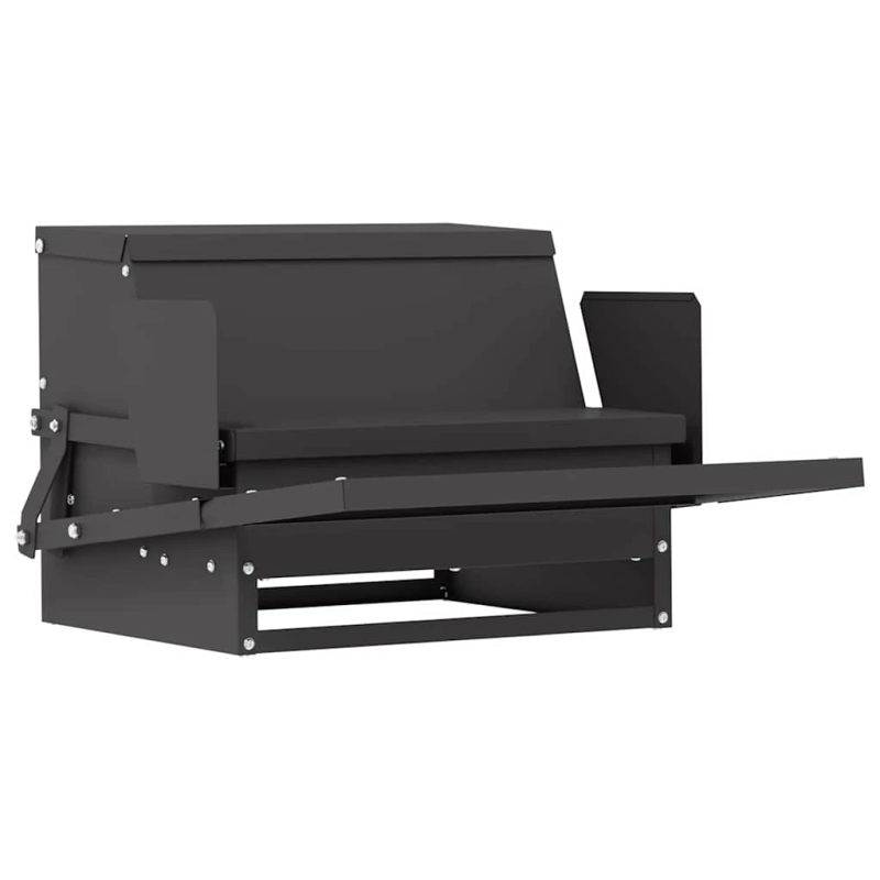 vidaXL Vistas svara barotājs Melna 50 x 40 x 29 cm