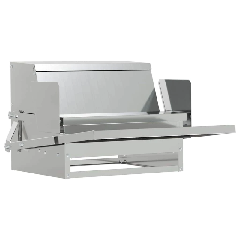 vidaXL Vistas svara barotājs Sudraba 50 x 40 x 29 cm Cinkots tērauds