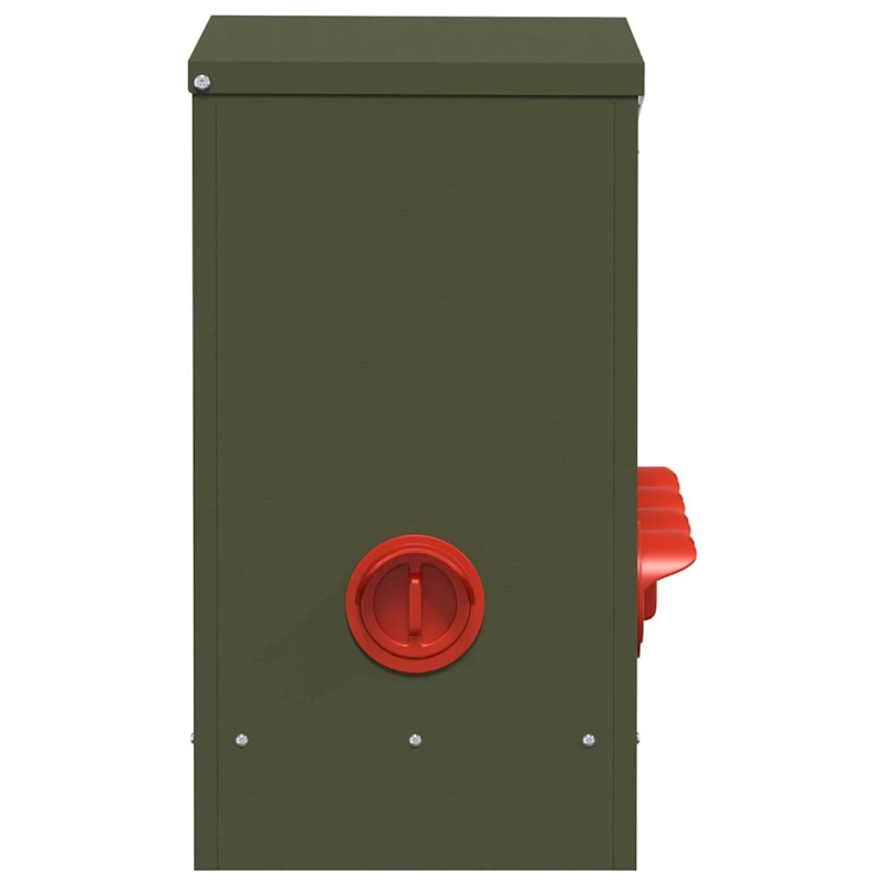 vidaXL Vistas barotava 2 pcs Olīvu zaļš 60,5 x 29 x 51 cm