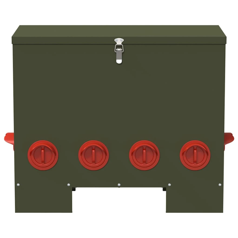 vidaXL Vistas barotava 2 pcs Olīvu zaļš 60,5 x 29 x 51 cm