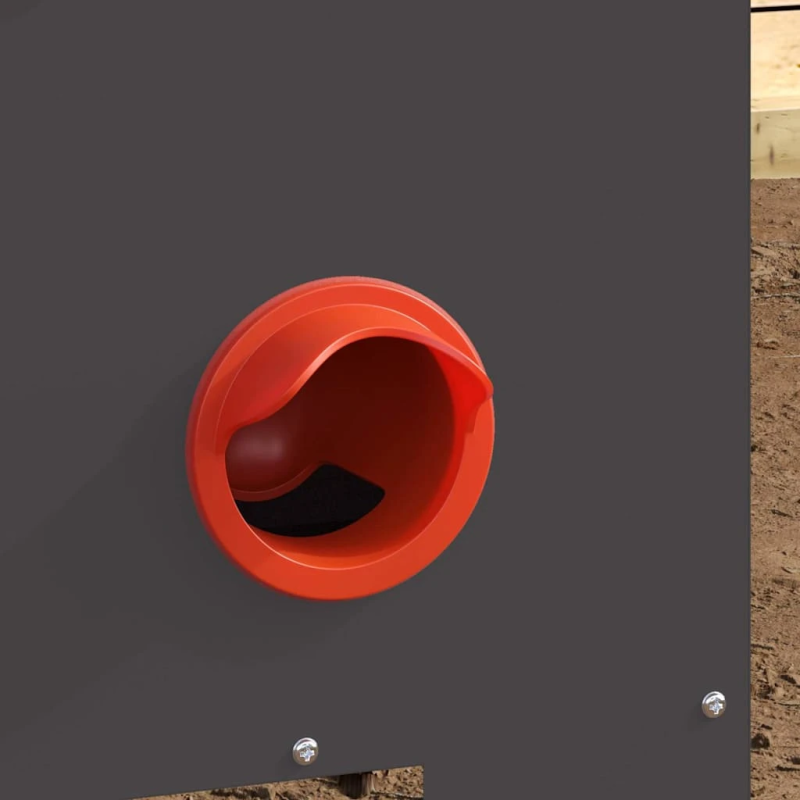 vidaXL Vistas barotava 2 pcs Melna 40,5 x 25 x 38 cm