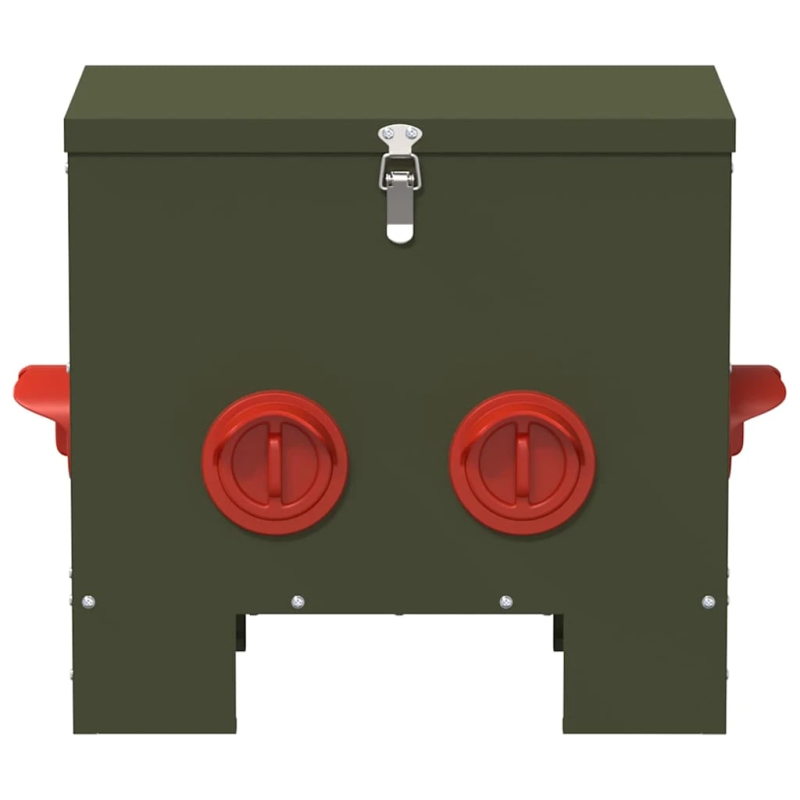 vidaXL Vistas barotava 2 pcs Olīvu zaļš 40,5 x 25 x 38 cm