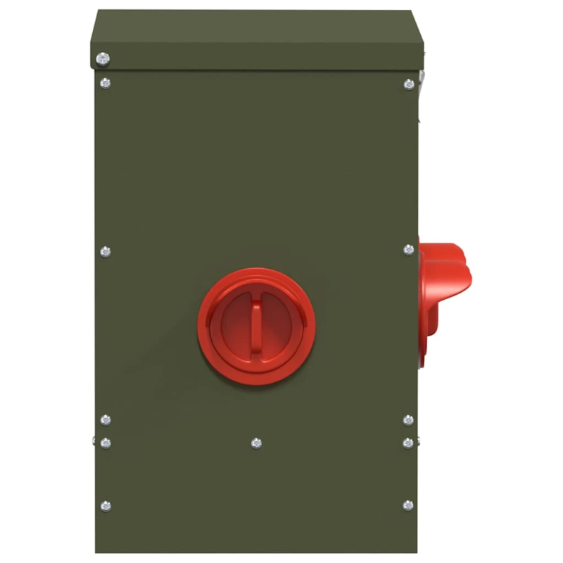 vidaXL Vistas barotava 2 pcs Olīvu zaļš 40,5 x 25 x 38 cm