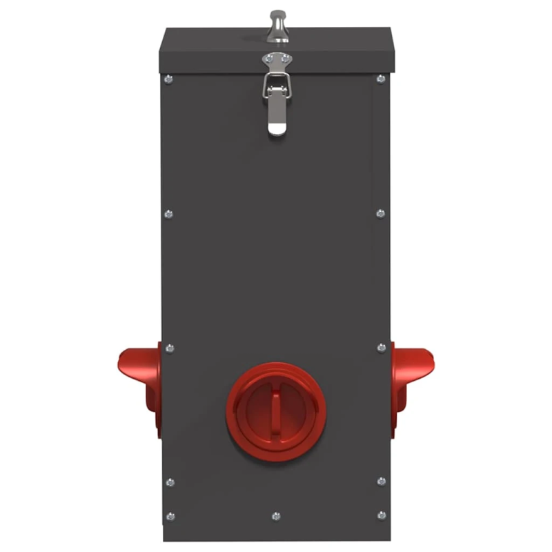 vidaXL Vistas barotava 2 pcs Melna 32,5 x 20,5 x 43 cm