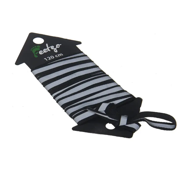 Kurpju aukla Acces, 1200 mm, balta krās.-melna krās.