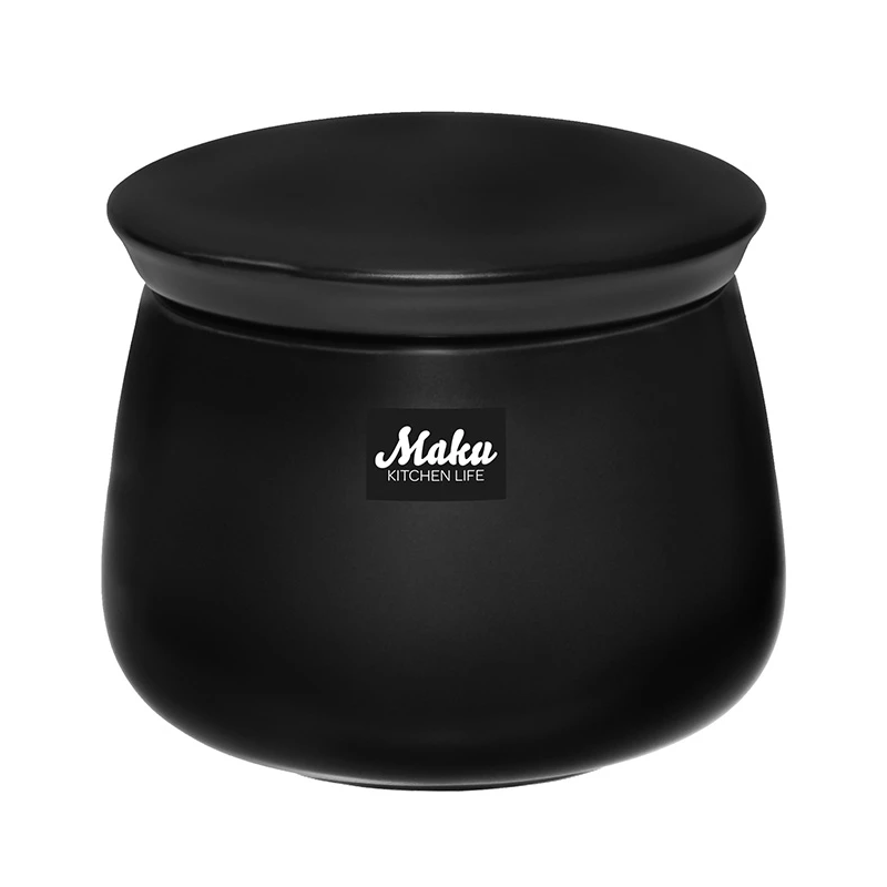 Maku cukura trauks, melns, 200 ml