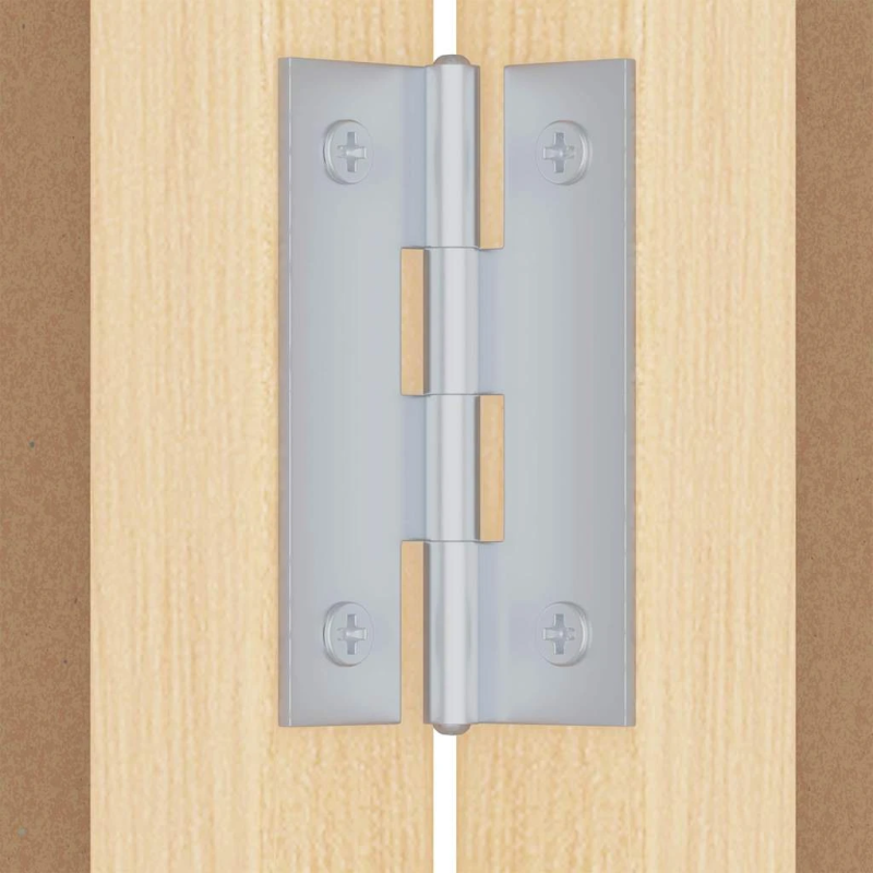 vidaXL Saziņas tāfele Balts 80 x 80 x 1.4 cm Priedes masīvkoks