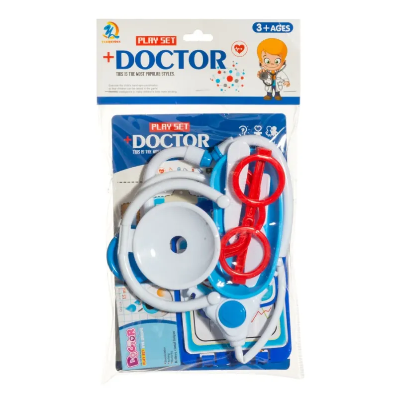Rotaļlietu ārsta komplekts Play Set Doctor, daudzkrāsaina
