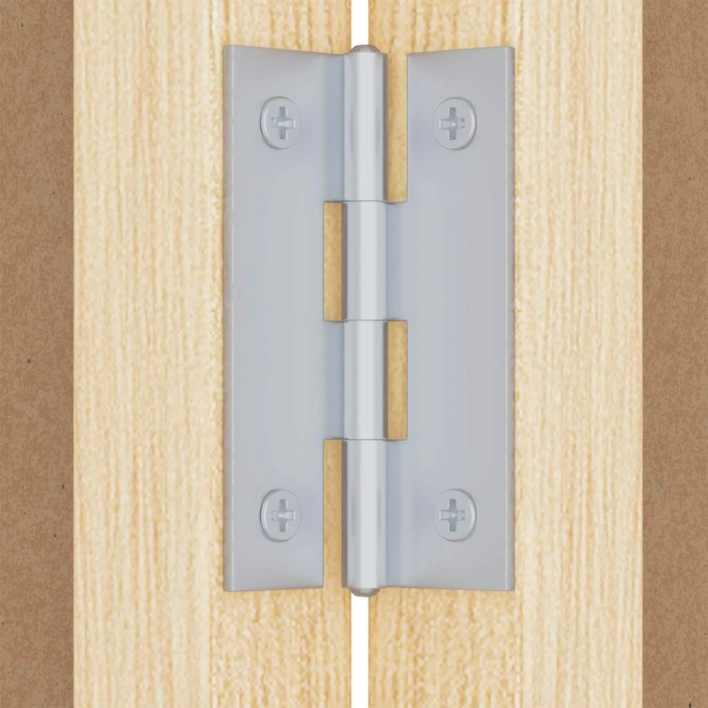 vidaXL Saziņas tāfele Brūna 80 x 80 x 1.4 cm Priedes masīvkoks