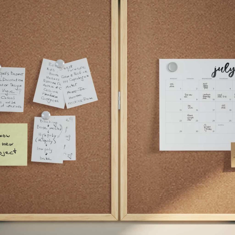 vidaXL Saziņas tāfele Brūna 80 x 80 x 1.4 cm Priedes masīvkoks