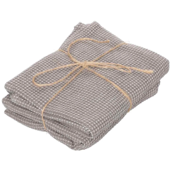 Dvielis virtuves Fanni bambusa 50x70cm 2gb, pelēks