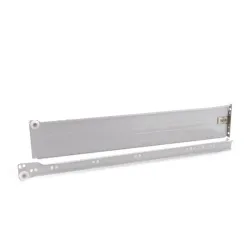 Rail drawer set 86x500-1.1mm white ,10,