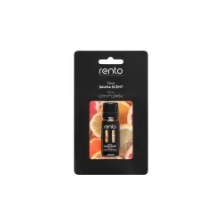 Pirties kvapas Rento Citrus, 10 ml Juoda sp.-Geltona sp.-Oranžinė sp.