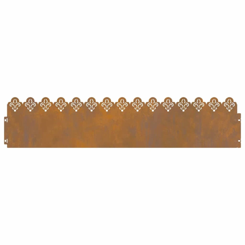 vidaXL Zāliena apmales 30 pcs Rūsa 103 x 0,05 x 22 cm