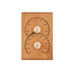 Pirts termometrs ar mitruma mēr. 4living