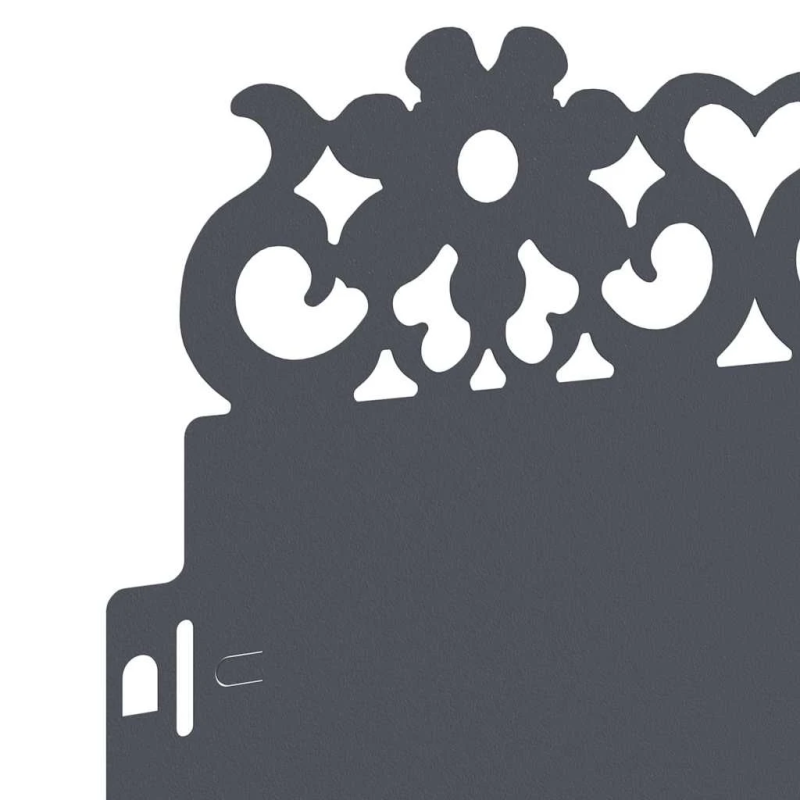 vidaXL Zāliena apmales 30 pcs Antracīts 103 x 0,05 x 22 cm Tērauds