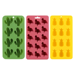 Maku ledus formu komplekts, silikons, 3 veidi