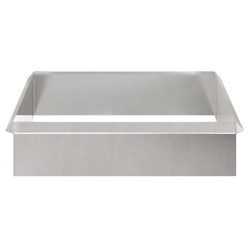 vidaXL Gliemežu sētas 8 pcs Sudraba Nerūsējošs tērauds