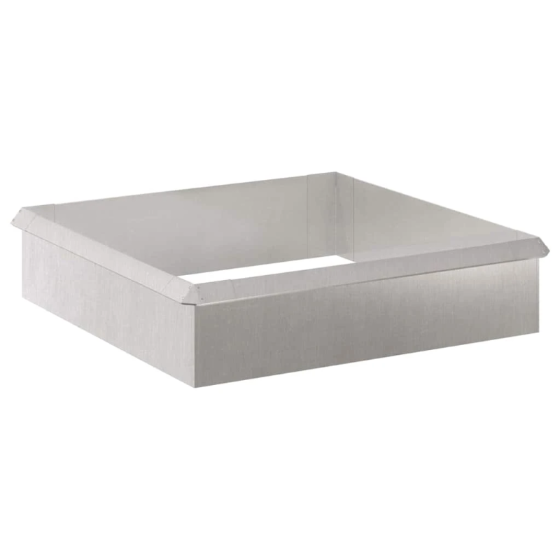 vidaXL Gliemežu sētas 8 pcs Sudraba Nerūsējošs tērauds