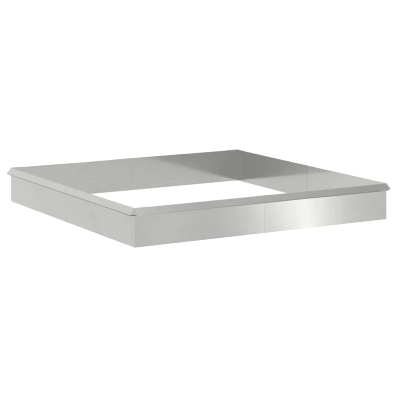 vidaXL Gliemežu sētas 12 pcs Sudraba Cinkots tērauds