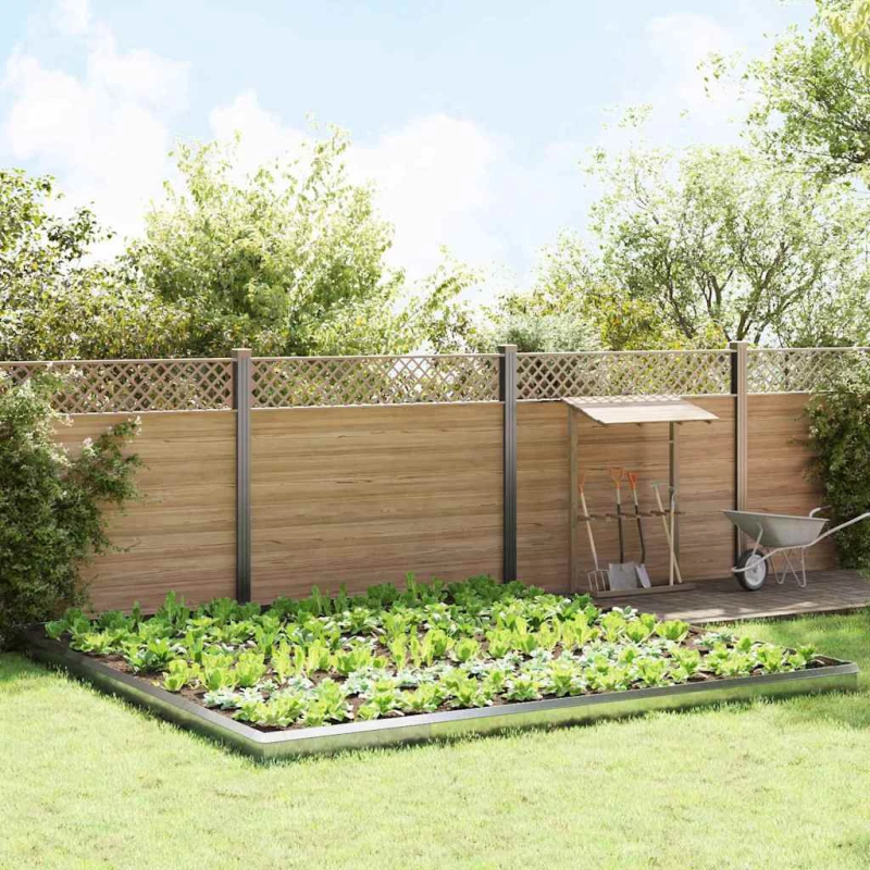 vidaXL Gliemežu sētas 20 pcs Sudraba Cinkots tērauds