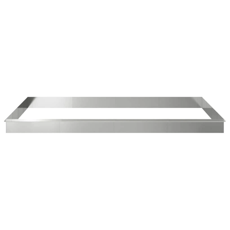 vidaXL Gliemežu sētas 20 pcs Sudraba Cinkots tērauds