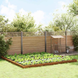 vidaXL Gliemežu sētas 20 pcs Rūsa Novecināts tērauds