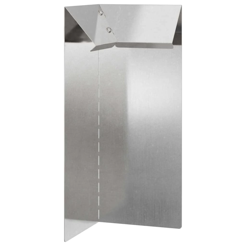 vidaXL Gliemežu sētas 16 pcs Sudraba Nerūsējošs tērauds