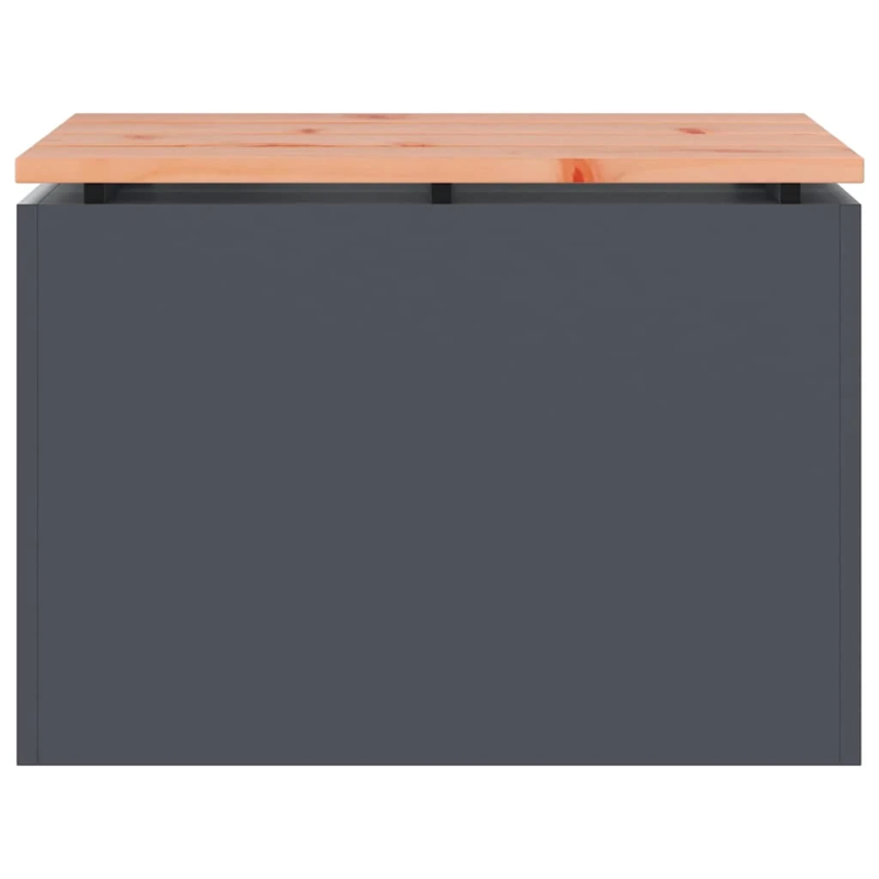 vidaXL Dārza sols Antracīts 60 x 40 x 43 cm Tērauds