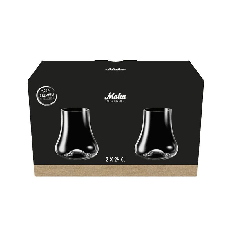 Maku viskija glāzes 24 cl, 2 gab