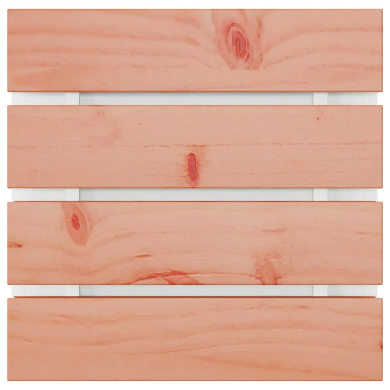 vidaXL Dārza sols Balts 40 x 40 x 43 cm Tērauds