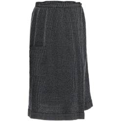 Dvielis pirts 70x145cm kenno melns-pel.