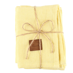 Dvielis virtuves Fanni bambusa 50x70cm 2gb, dzeltens