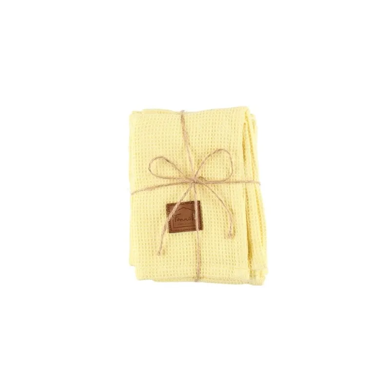 Fanni Bamboo Kitchen Towel 50x70cm 2pcs, Yellow