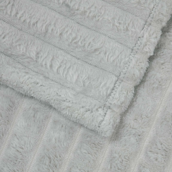 vidaXL Pledu segas 6 pcs Pelēka 200 x 150 cm Flīss