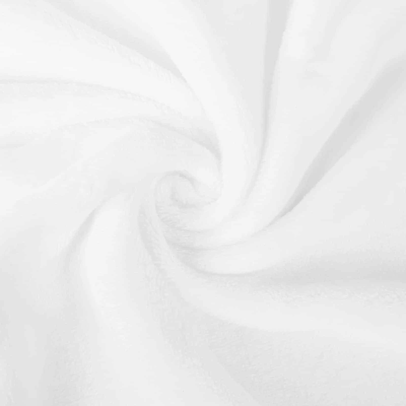 vidaXL Segas džemperis ar kapuci Balts l Flanelis