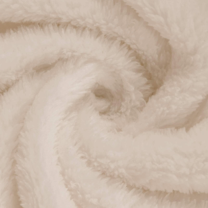 vidaXL Segas džemperis ar kapuci Bēša Flanelis