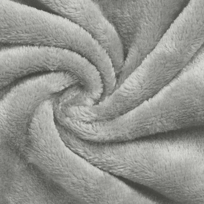 vidaXL Segas džemperis ar kapuci Pelēka Flanelis