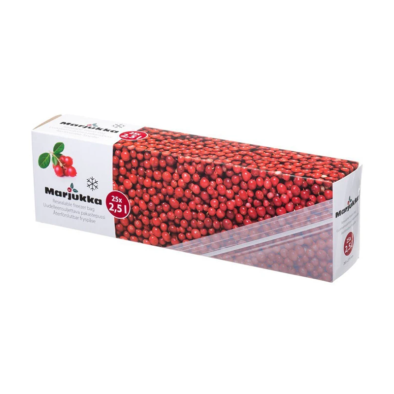 Maisiņi prod.saldēšanai aizverami 2.5L 25gb